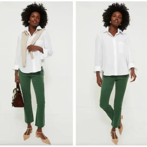 TUCKERNUCK Ashford Corduroy Pants Green Sz XL $148 {W41}